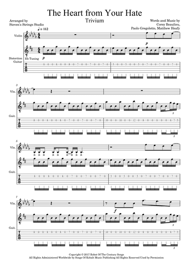 Heart From Your Hate (arr. Steven's Strings Studio)