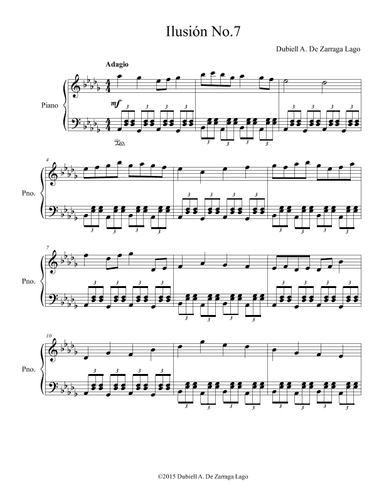 Illusions For Piano No.7