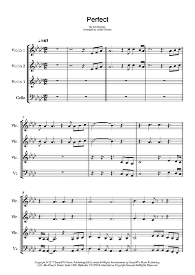 Perfect (arr. Josiel Oliveira)