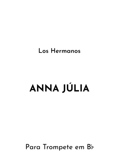 Anna Julia (arr. Jireh J.)