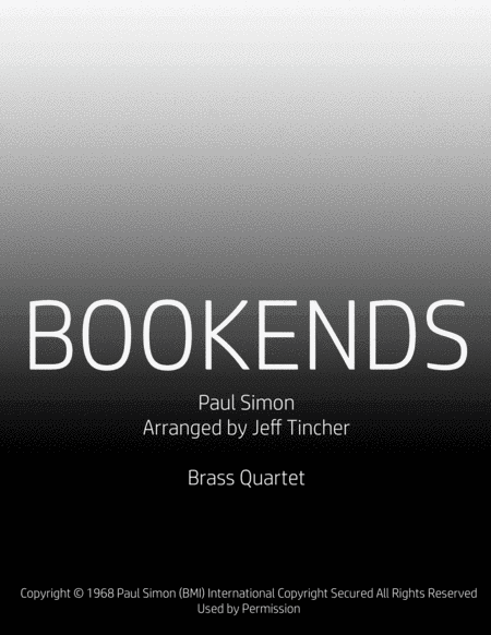 Bookends (arr. Jeff Tincher)