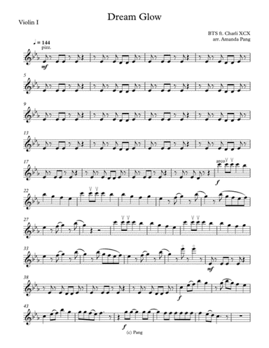 Dream Glow (arr. Amanda Pang)