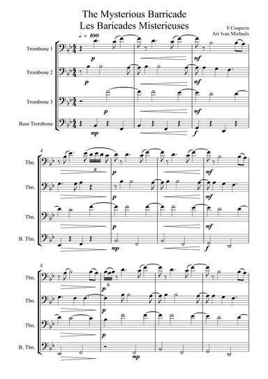 Les Barricades Mysterieuses (arr. Ivan Michaels)
