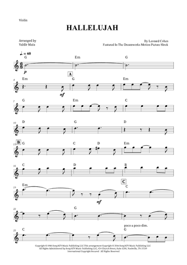 Hallelujah (arr. Valdir Maia)