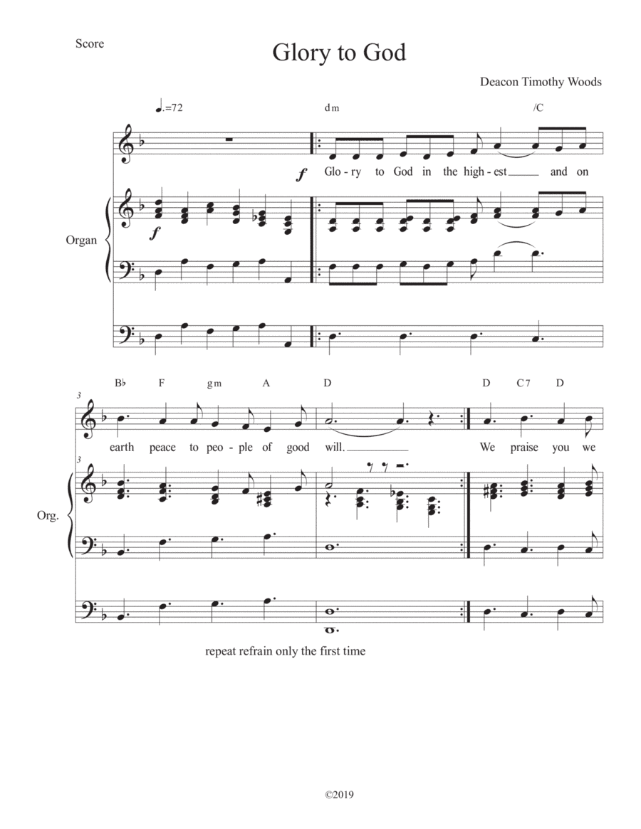 Glory to God in the Highest