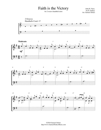 Faith is the Victory - for 2-octave handbell choir (arr. Samuel Stokes)