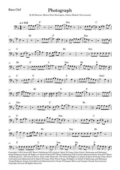 Photograph (arr. Fabio Eduardo de Oliveira)