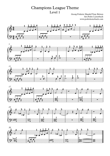 UEFA Champions League Theme (arr. Pedro Lutterbach)