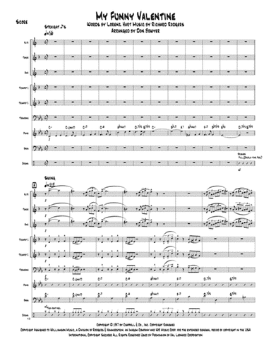 My Funny Valentine (arr. Don Bowyer)