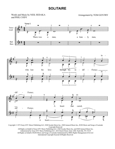 Solitaire (arr. Tom Gentry)