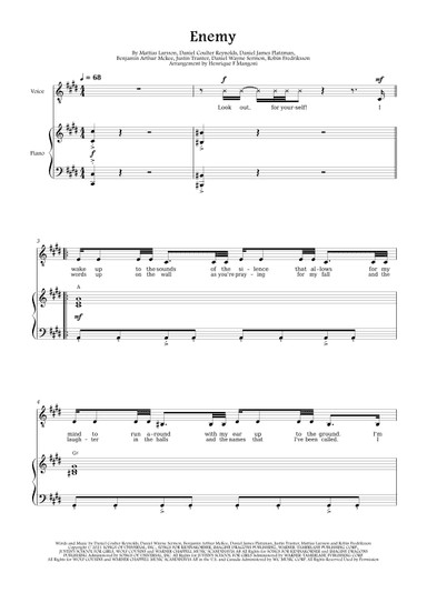 Enemy (arr. Henrique F Mangoni)