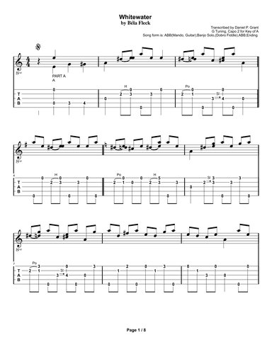 Whitewater (arr. Daniel P. Grant)