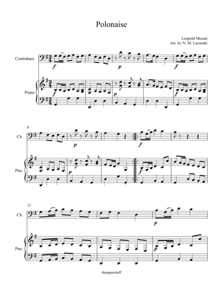 Polonaise (arr. Nick Lacanski)