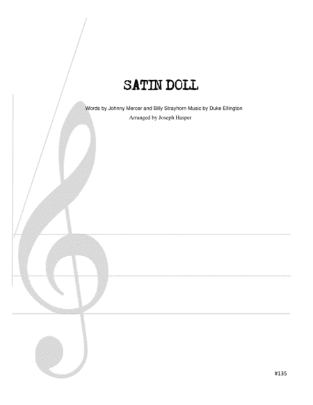 Satin Doll (arr. Joseph Hasper)