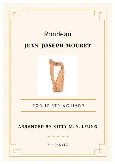 Rondeau by Jean-Joseph Mouret - 12 String Harp (arr. Kitty M. Y. Leung)