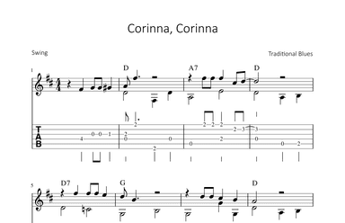 Corinna, Corinna (arr. Bettina Schipp)