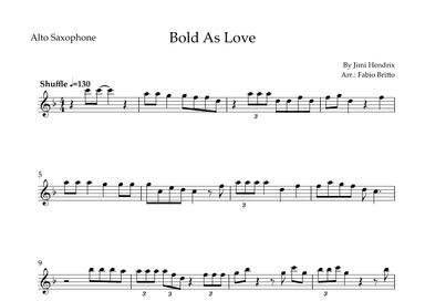 Bold As Love (arr. Fabio Britto)