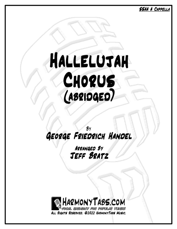 Hallelujah Chorus (Abridged) (arr. Jeff Bratz)