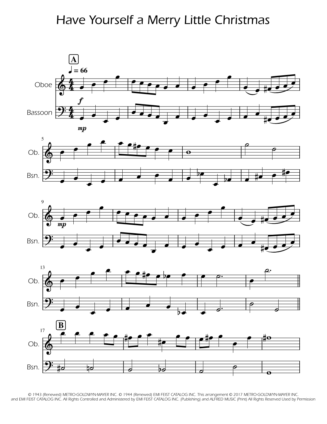 Have Yourself A Merry Little Christmas (arr. Ygor Nunes)