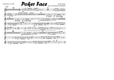 Poker Face (arr. Gianmarco Piemari)