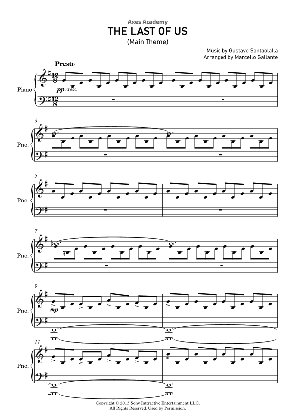 The Last Of Us (arr. Marcello Gallante)