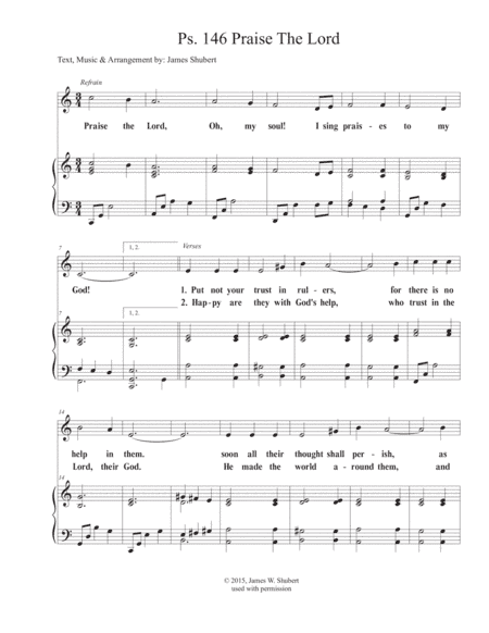 Ps. 146: Praise The Lord