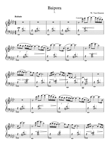 Baipora (Rondo for piano)
