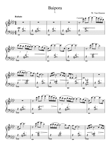 Baipora (Rondo for piano)
