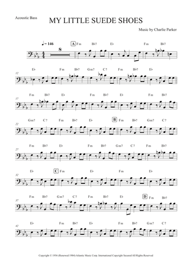My Little Suede Shoes (arr. The Sheet Music Library)