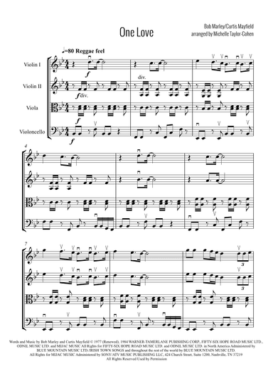 One Love (people Get Ready) (arr. Michelle Taylor-Cohen)