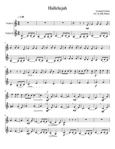 Hallelujah (arr. DK Music)