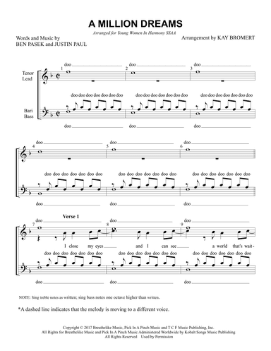 A Million Dreams (arr. Kay Bromert)