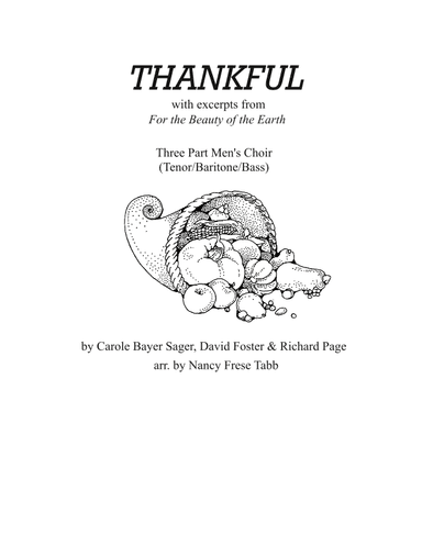 Thankful (arr. Nancy Frese Tabb)