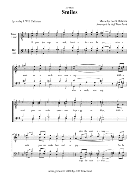 Smiles (arr. Jeff Trenchard)