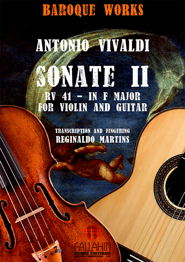 SONATE II (IN F MAJOR - RV 41) - ANTONIO VIVALDI - FOR VIOLIN AND GUITAR (arr. REGINALDO MARTINS)