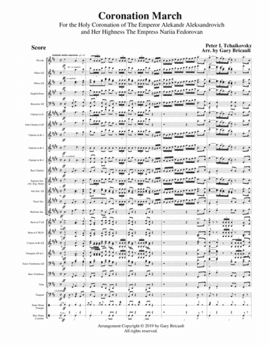 Coronation March (arr. Gary Bricault)