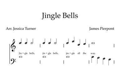 Jingle Bells Pre-reading (arr. Jessica Turner)