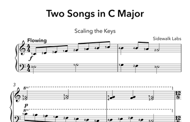 Two Songs in C Major