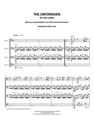The Unforgiven (arr. Brian Yoon)