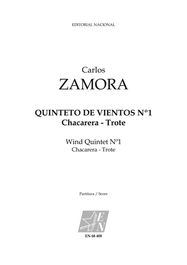 Quinteto de Vientos Nº1 Chacarera - Trote (Woodwind Quintet Nº1 Chacarera - Trote)