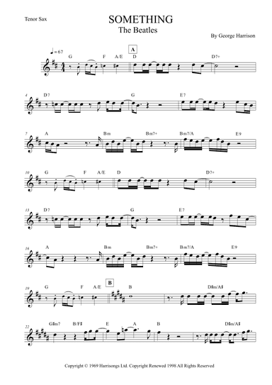 Something (arr. Leo Silva)