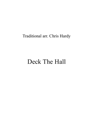 Deck the Hall for Brass Quartet (arr. Chris Hardy)