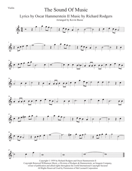 The Sound Of Music (arr. Kevin Busse)