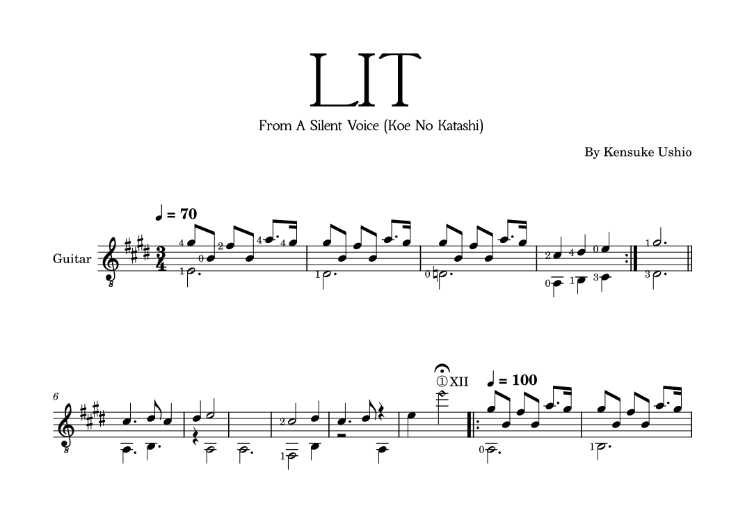 Lit (var) (arr. Lino Romano)