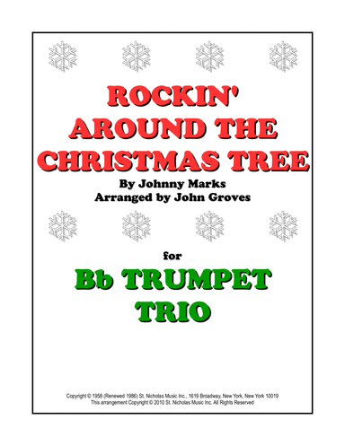 Rockin' Around The Christmas Tree (arr. John Groves)