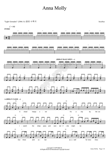 Anna Molly (arr. COPYDRUM)