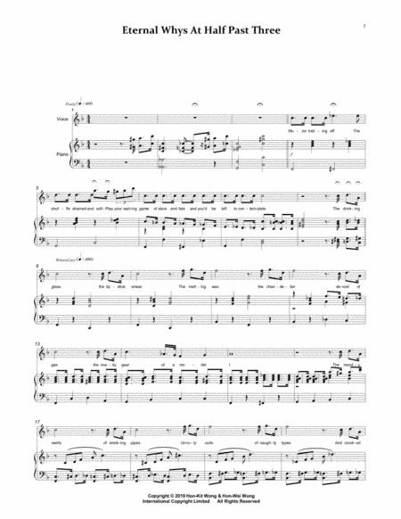 Eternal Whys At Half Past Three