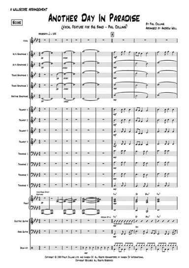 Another Day In Paradise (arr. Andrew Will)