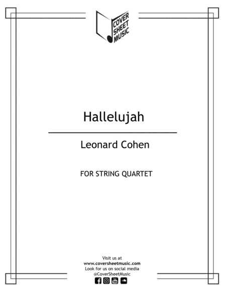Hallelujah (arr. Jose Quintana)