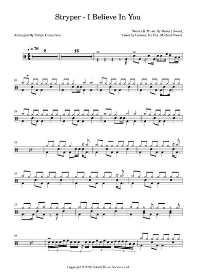 I Believe In You (arr. Felipe Gonçalves)